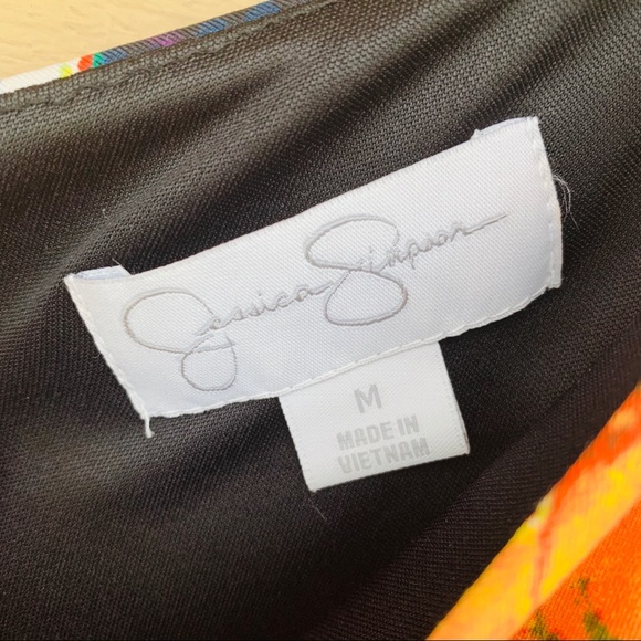 Gifted- Sexy Jessica Simpson Mini Multicolored - Picture 5 of 6